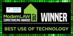 Modern Law Conveyancing Awards 2017 Winner