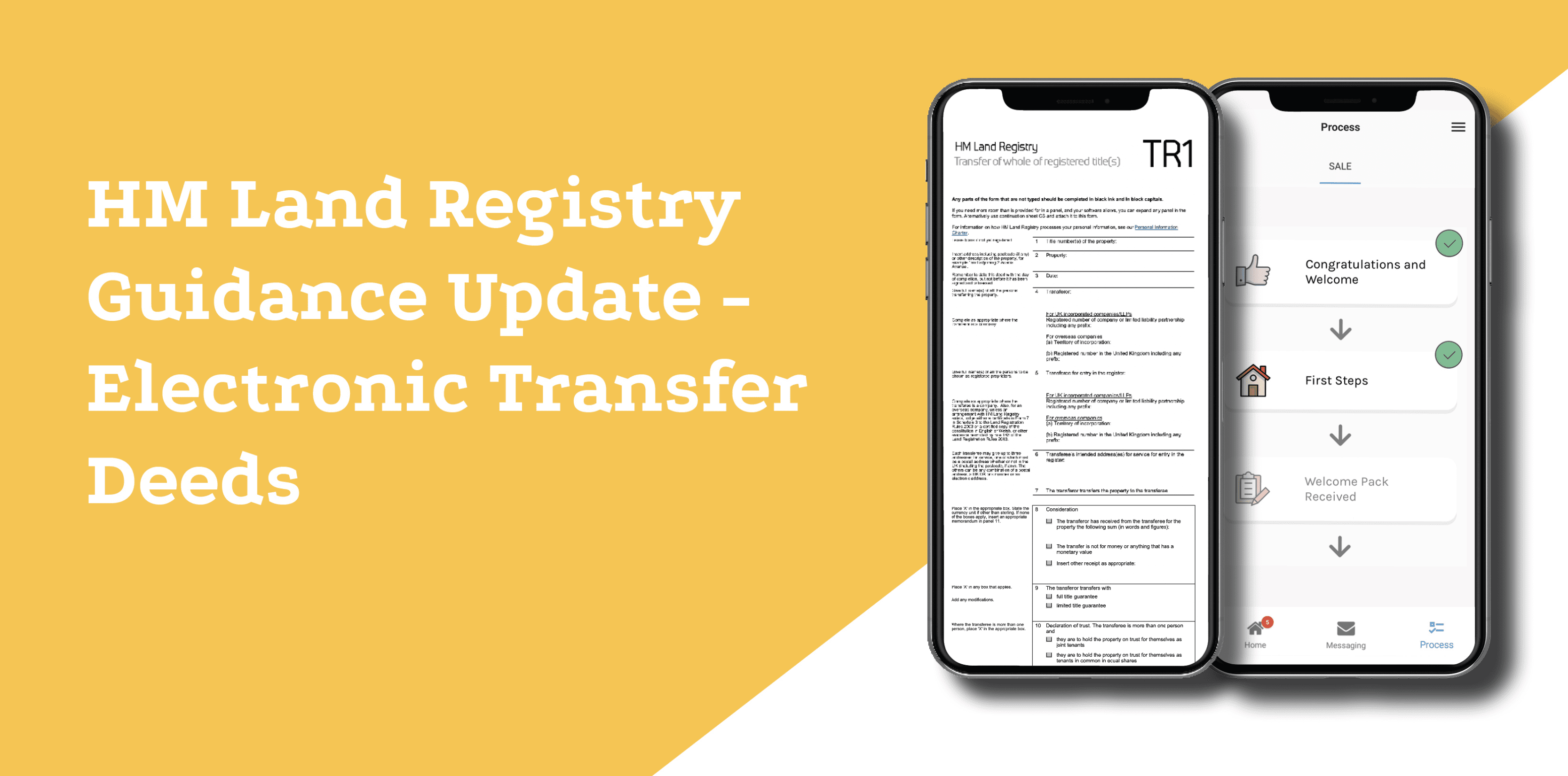 HM Land Registry Guidance Update – Electronic Transfer Deeds